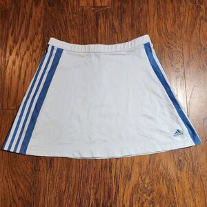 Adidas baby blue skater skirt